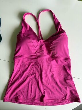 Athleta Triangle Tankini Top Large D-DD